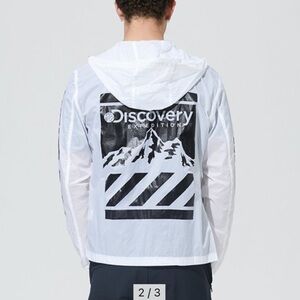 Discovery Expedition Lightweight
Packable Windbreaker l Coat Men's
White jacket